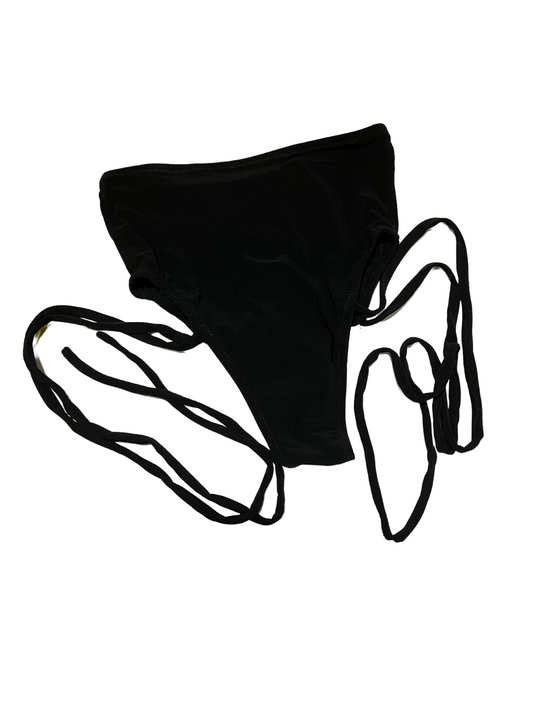 Highwaist Highleg 2 Sides Shibari Black