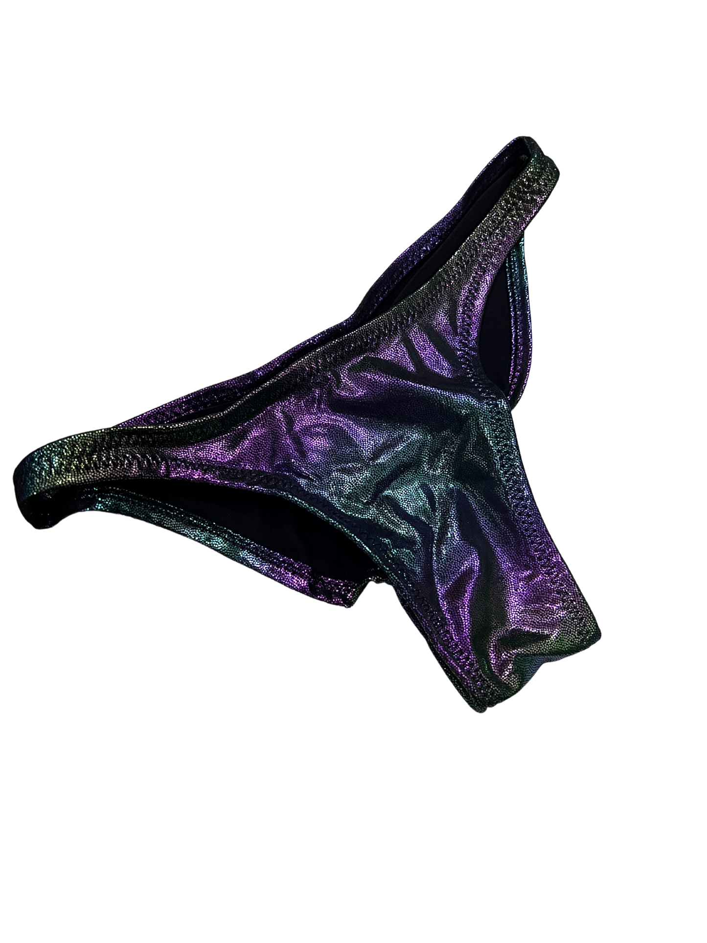 Classic Highleg Rainbow Metallic