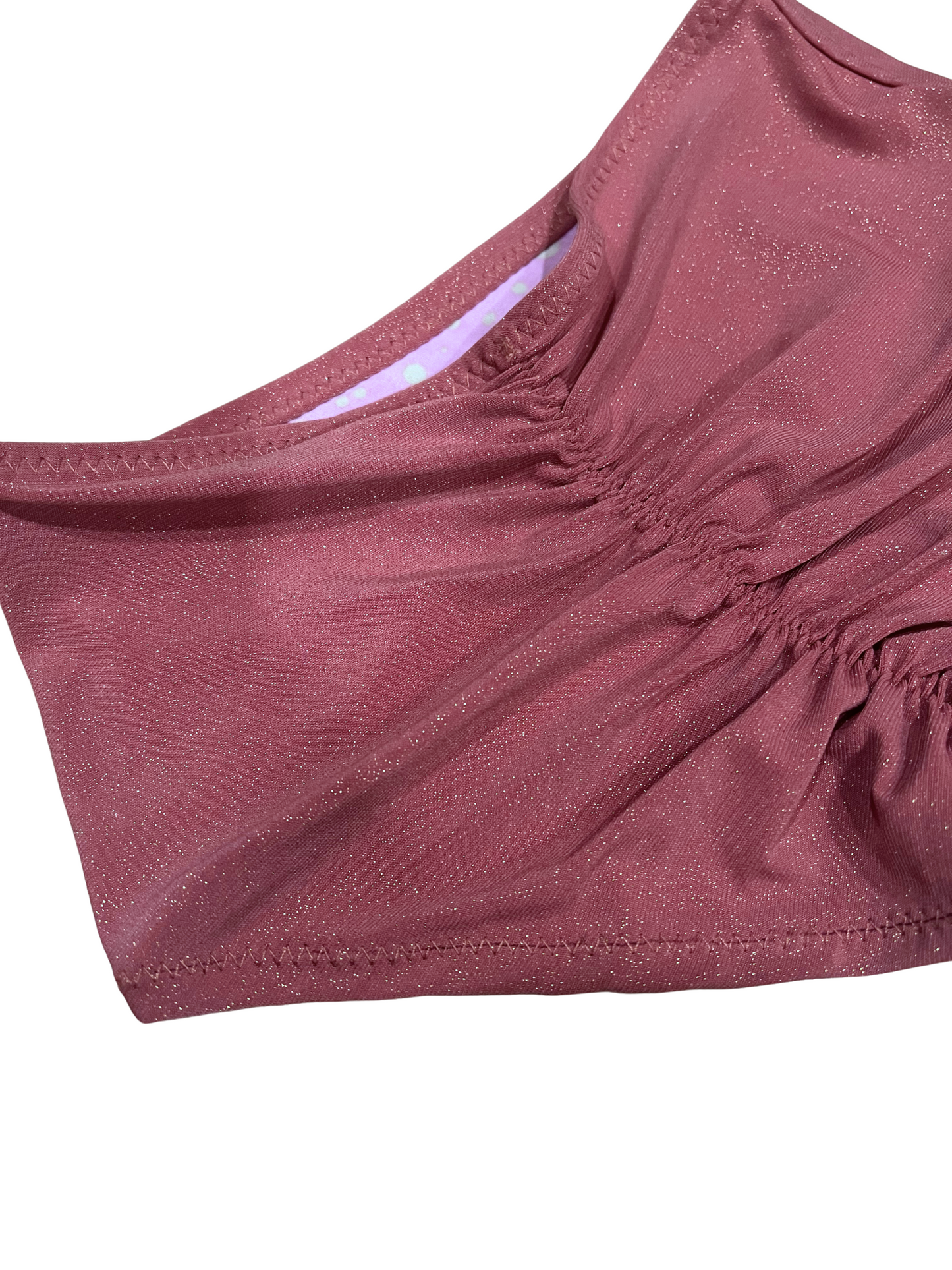 Highwaist Mauve Pink Glisten