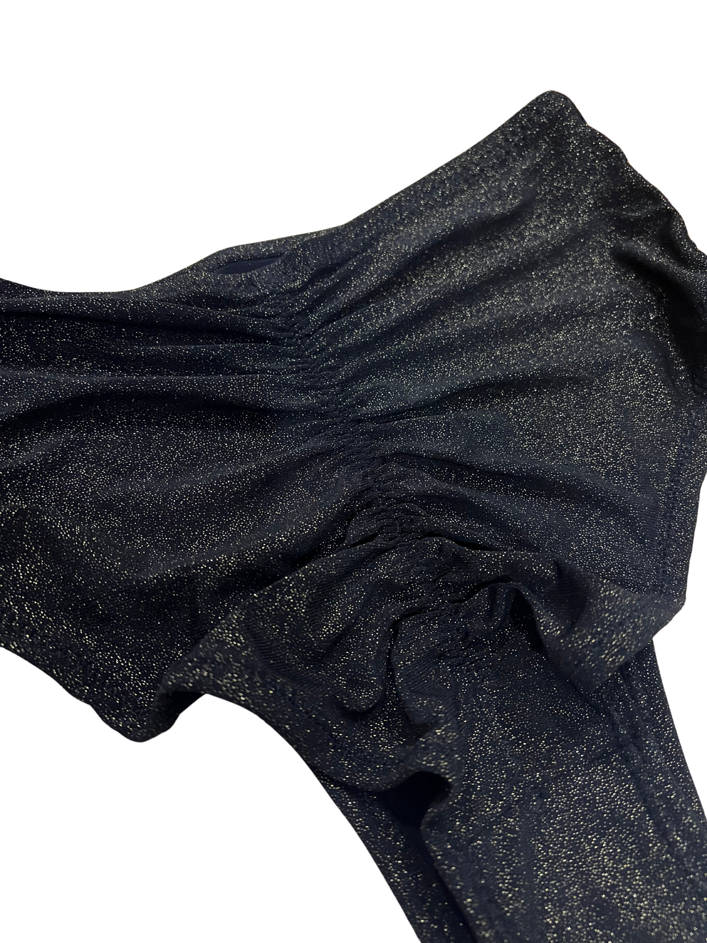 Highwaist Black Metallic