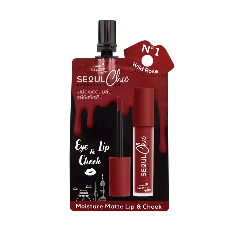 Nami Seoul Chic Moisture Matte Lip & Cheek