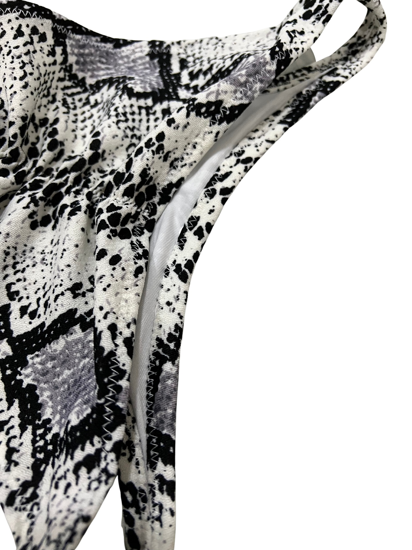 Classic Highleg White Snake