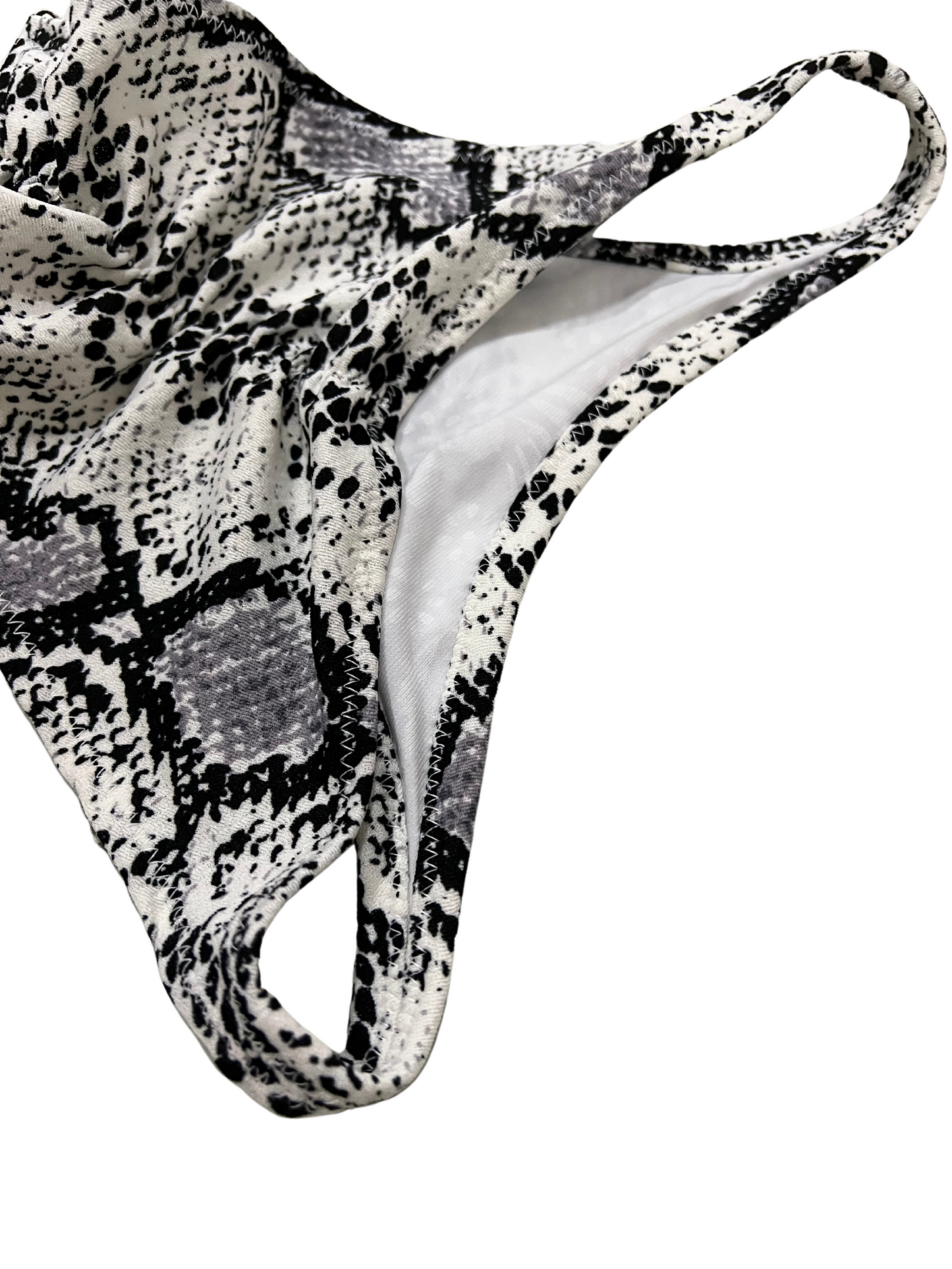 Classic Highleg White Snake