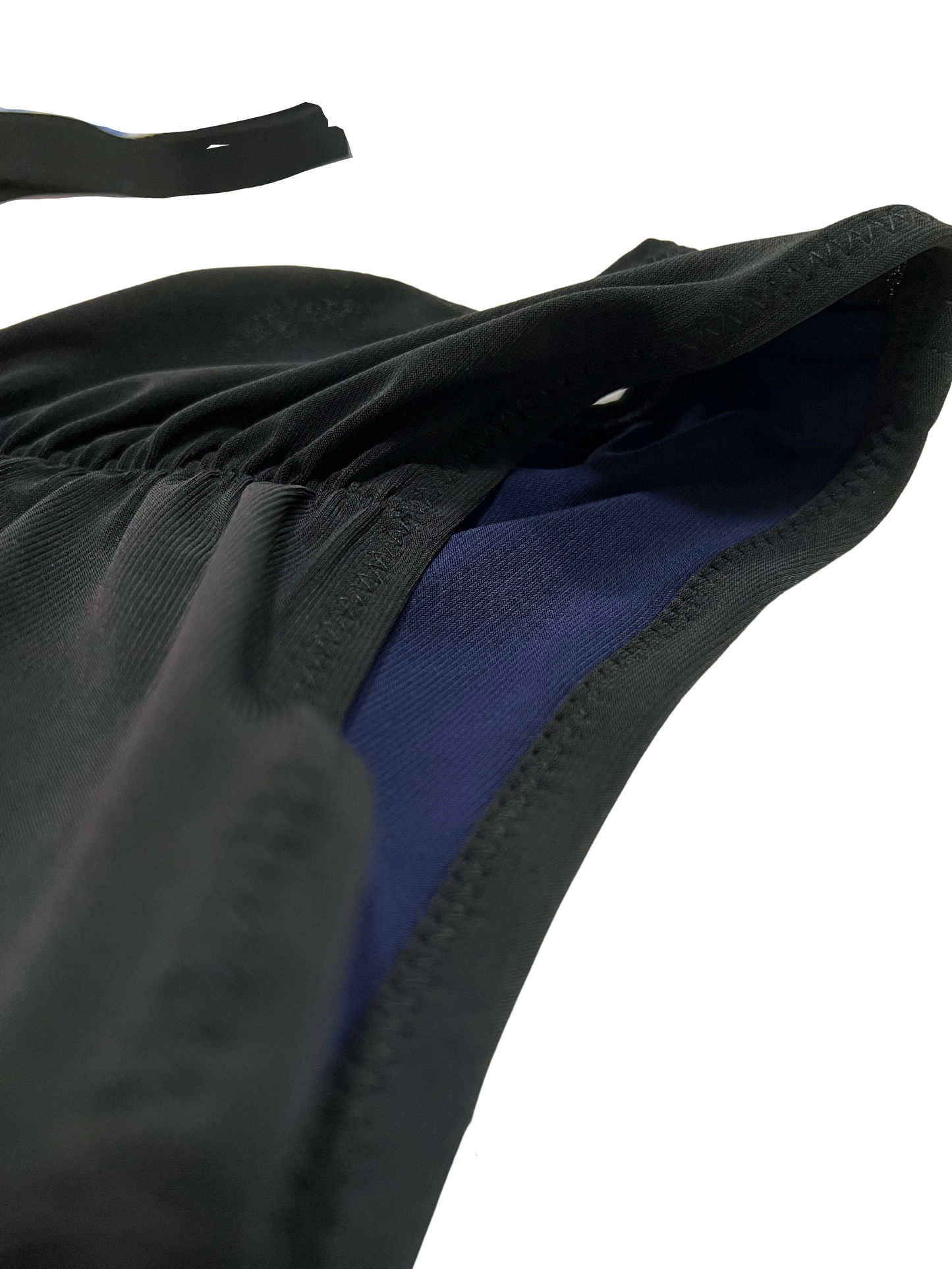 Highwaist Highleg 2 Sides Thigh Garters Black