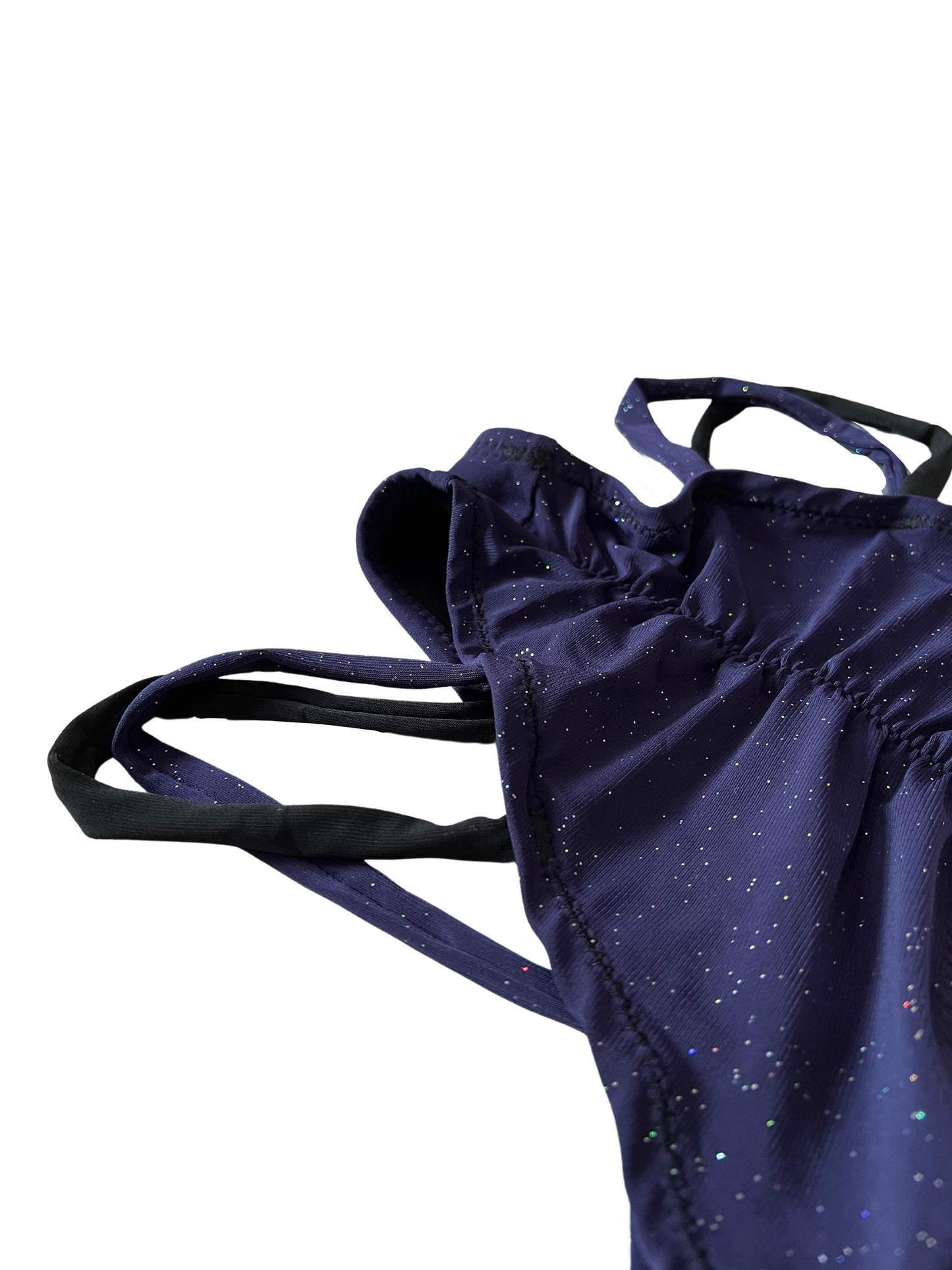 Classic Strappy Indigo Sparkle X Black and Indigo Straps