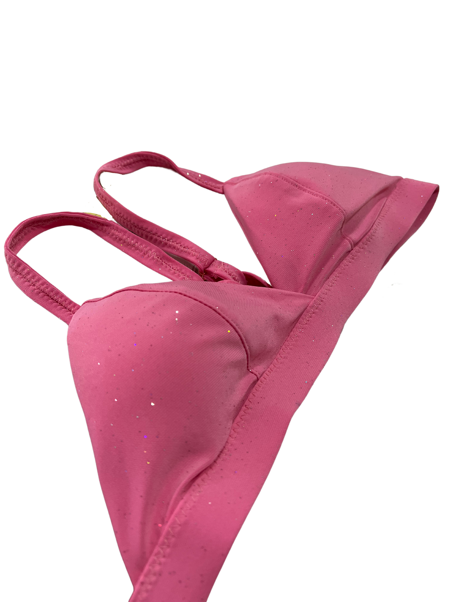 Pink Sparkle Mismatch Bra