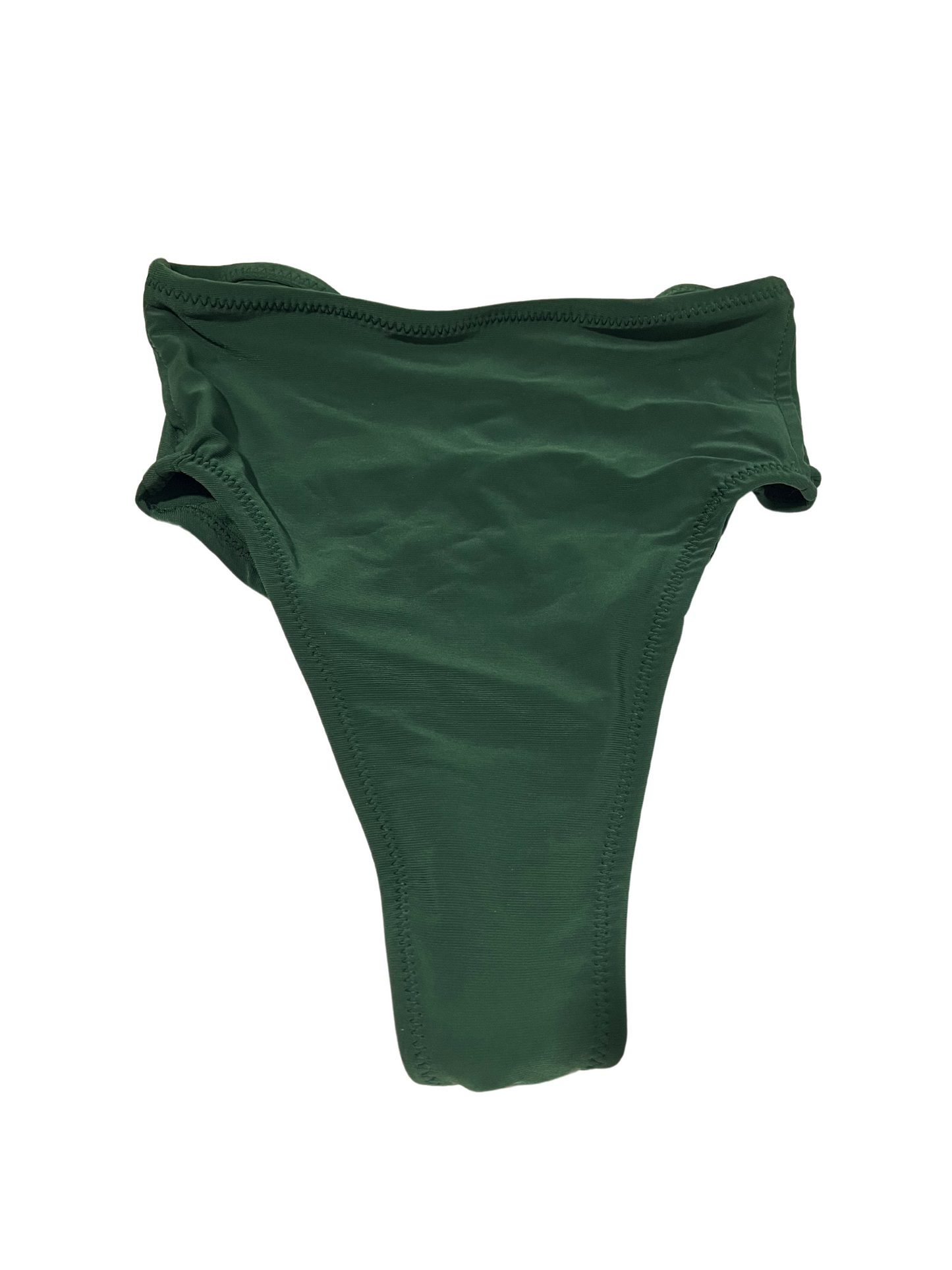 Highwaist Highleg Dark Khaki Green