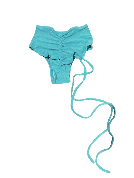 Highwaist 1 Side Shibari Tiffany Blue Glisten