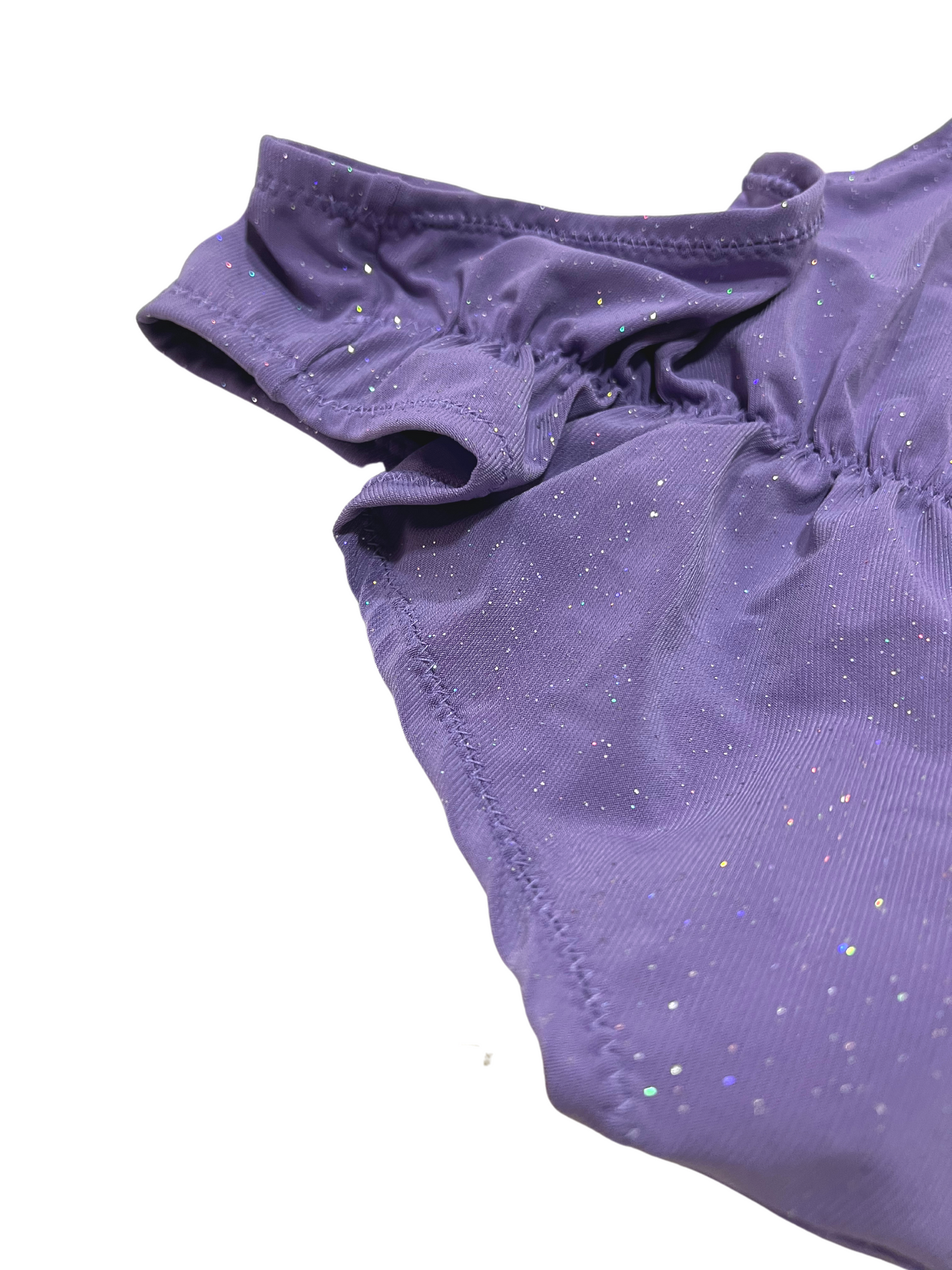 Halter Highwaist Set Lilac Sparkle