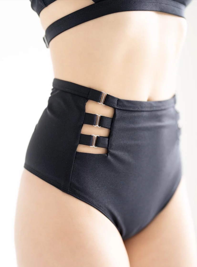 [Preorder] Faye Highwaist Bottom - Black