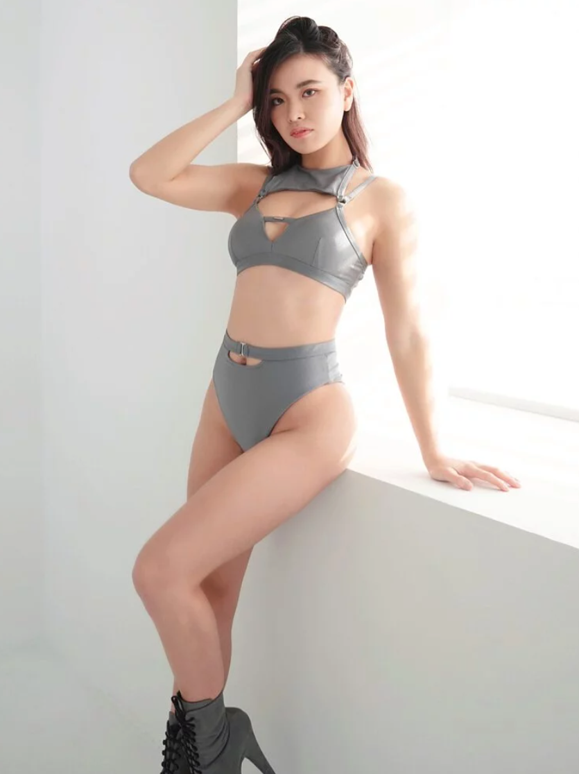 Famonica Top - Hazel Grey