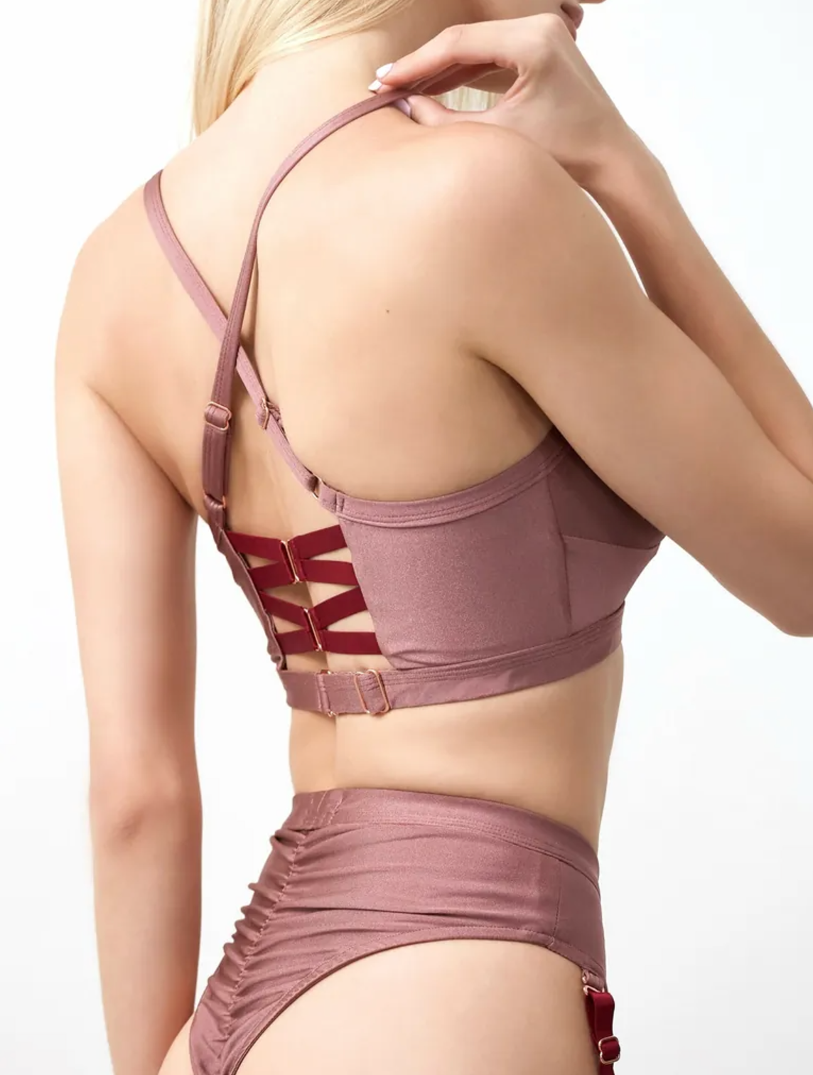 [Preorder] Arabesque Bottom - Mauve Rose