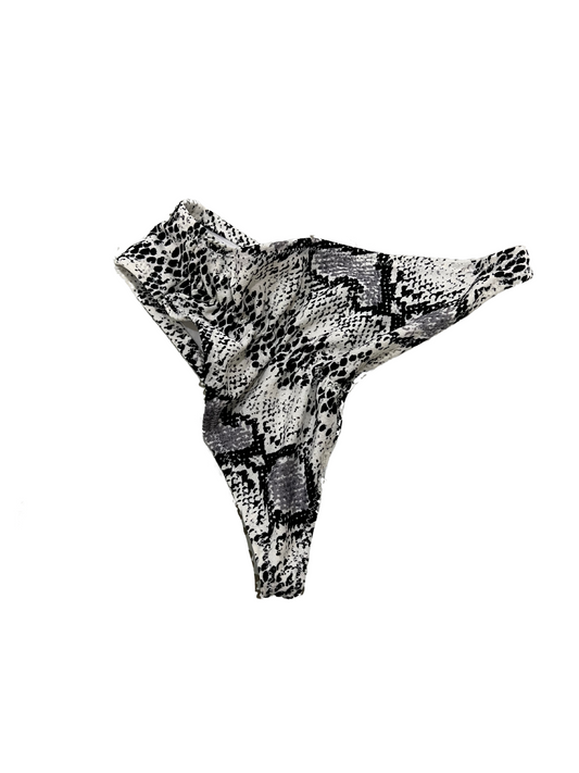 Classic Highleg White Snake