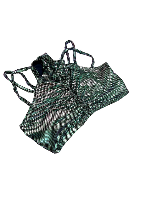 Highwaist Strappy Green Hornet