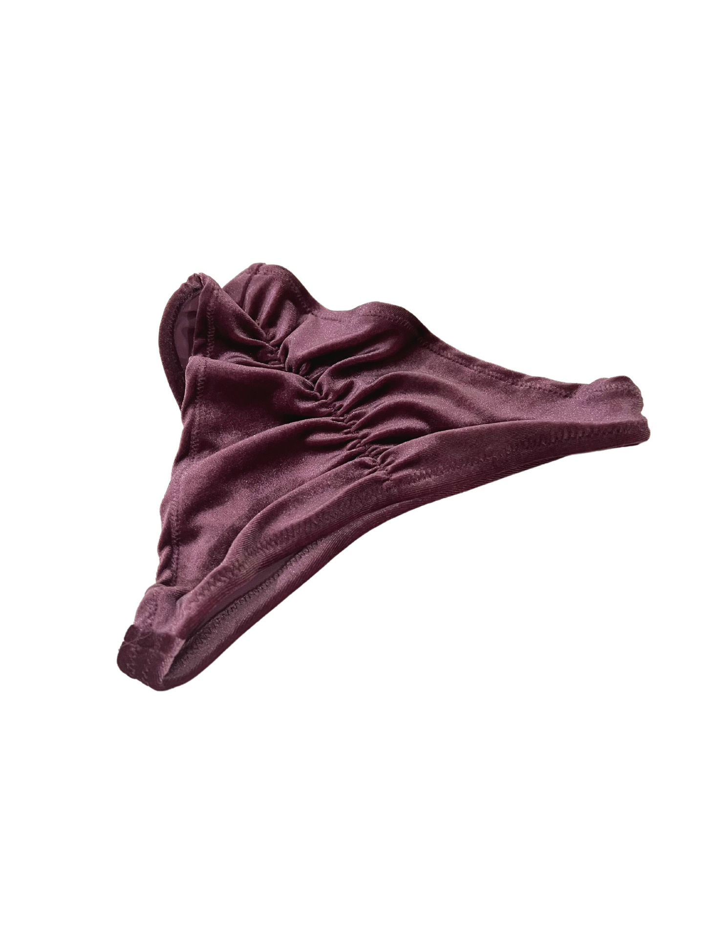 Classic Highleg Mauve Velvet