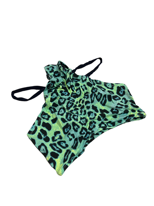 Highwaist Hipstrap Lemon Leopard