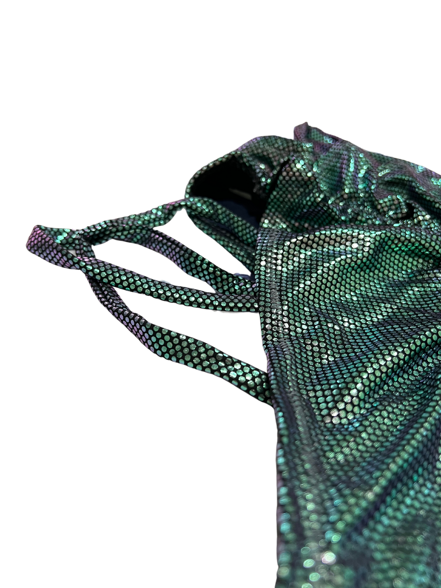 Highwaist Strappy Green Hornet