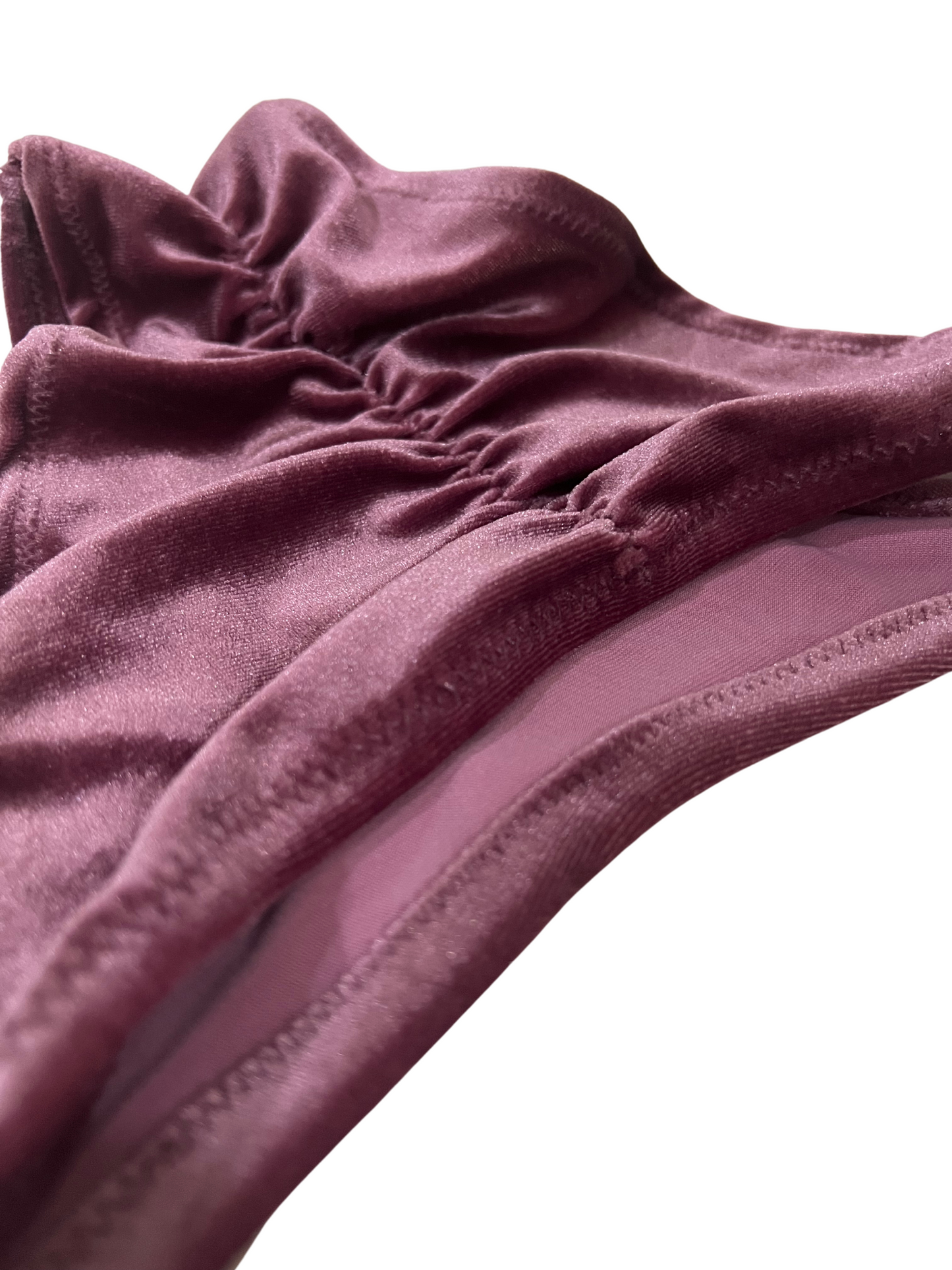 Classic Highleg Mauve Velvet