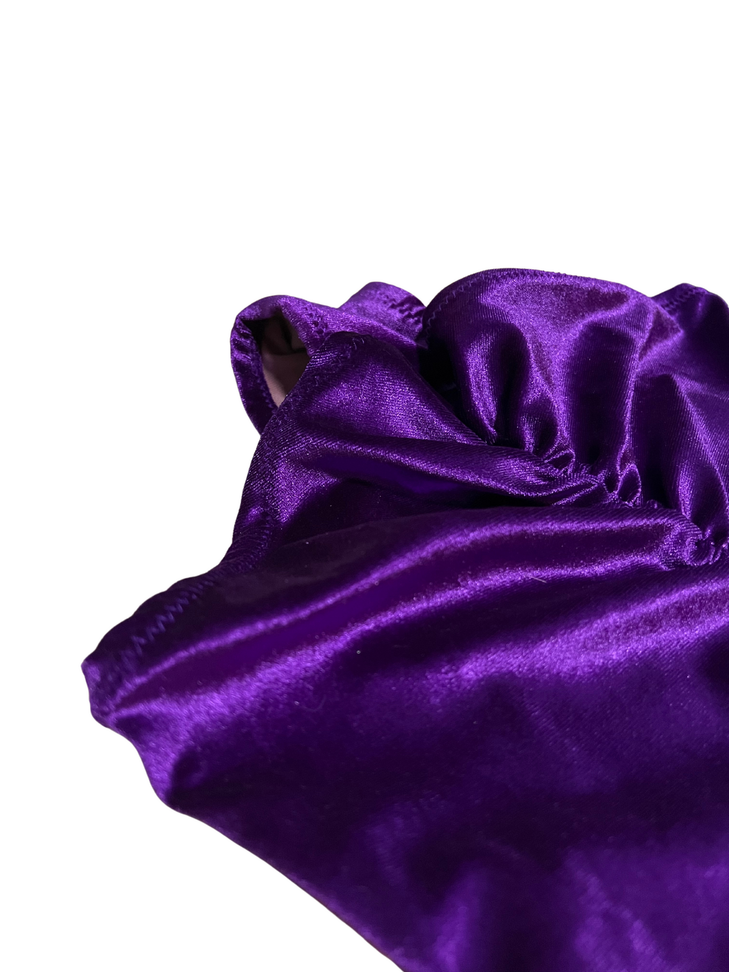 Highwaist Cover My Butt Purple Velvet