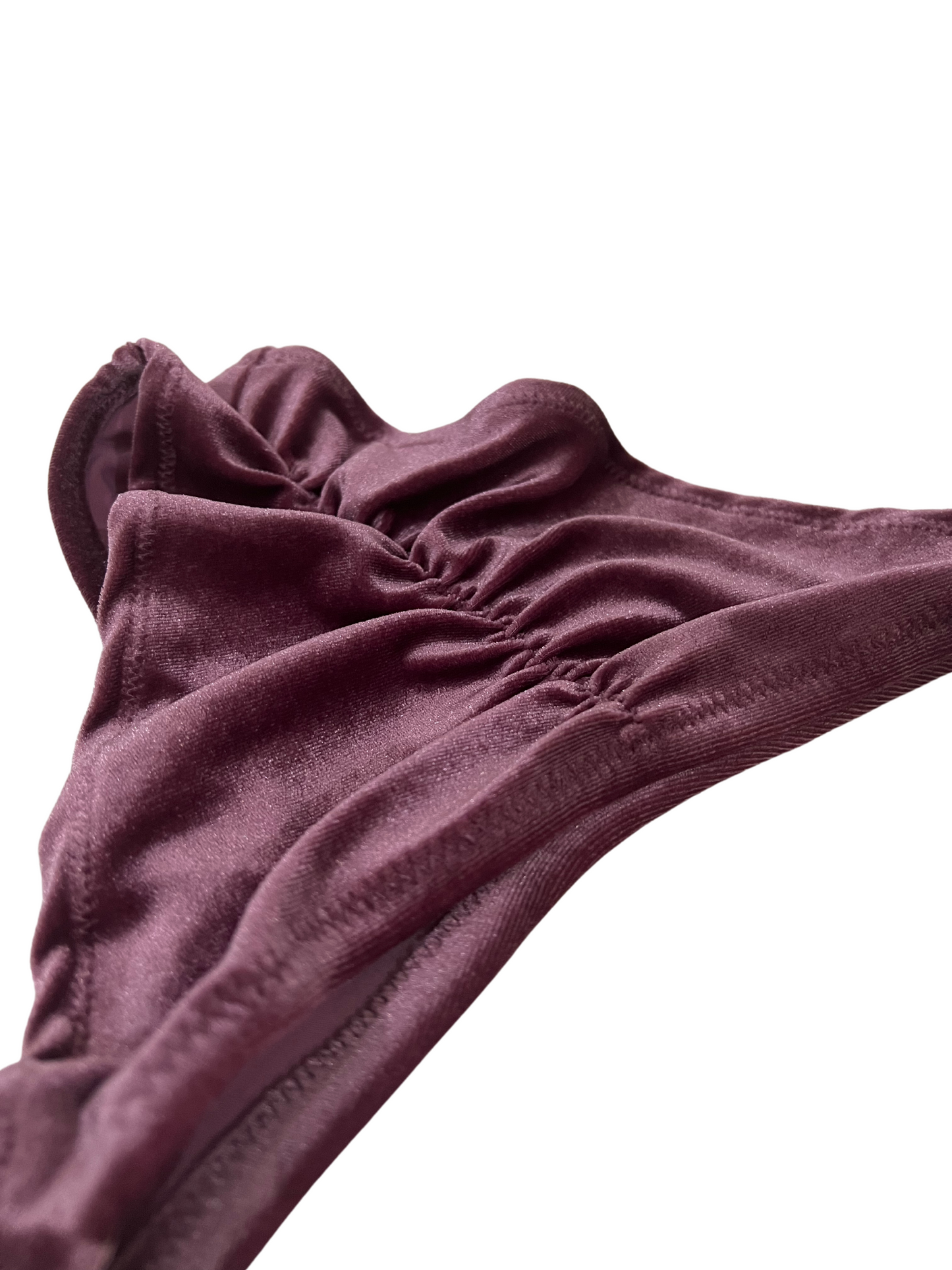 Classic Highleg Mauve Velvet