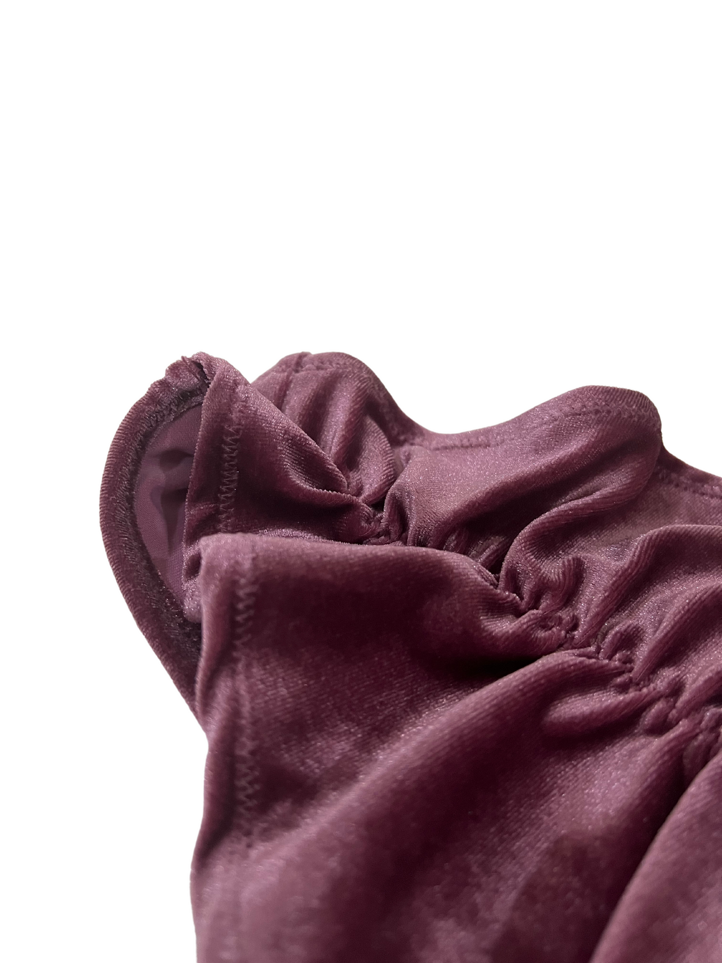 Classic Highleg Mauve Velvet